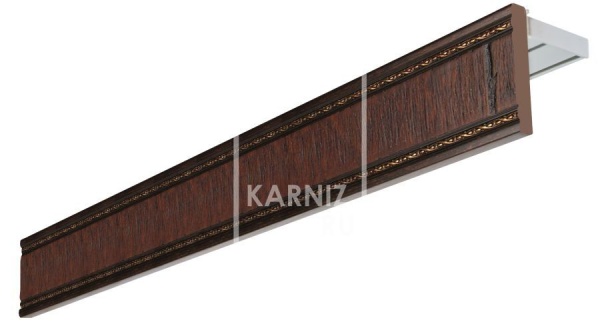 Карниз шинный, 3-х рядный, Унисон