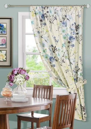 Штора на тесьме "Натурель Naturel - K" 136х175