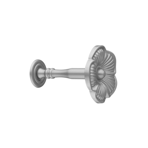 Штородержатель Цветок, Серебро матовое