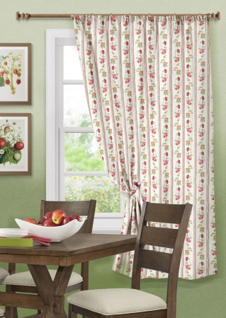 Штора на тесьме "Dunston" 136х180 цветная