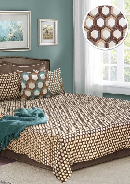 Покрывало Kauffort Orlando - XL 260х260 с принтом