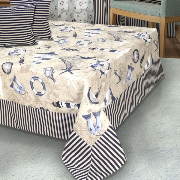 Покрывало Kauffort Pharos 160х220 с принтом