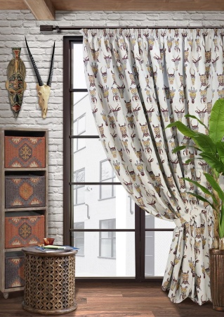 Портьера на тесьме "Keita" 276х270