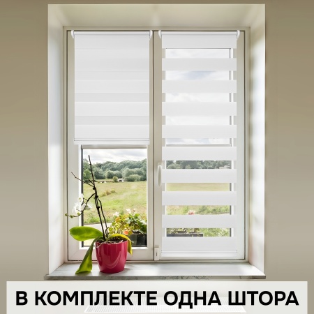 Рулонные шторы день ночь Cordless на пружинном механизме