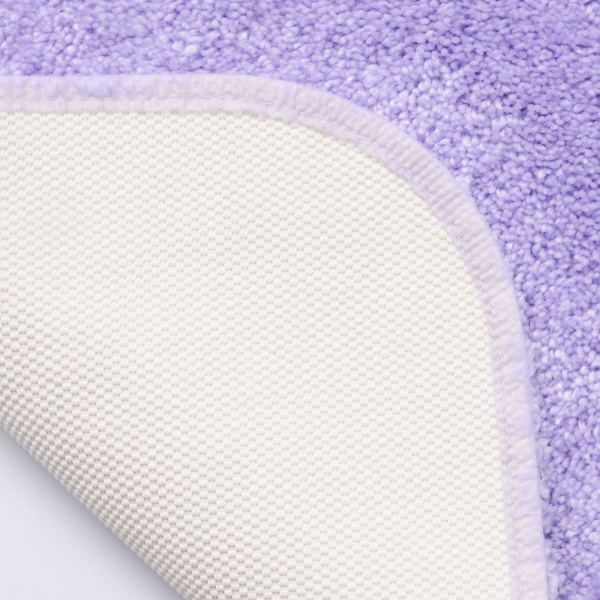 Коврик ВассерКРАФТ WasserKRAFT для ванной 55х57 см Верн Лила Wern Lilac