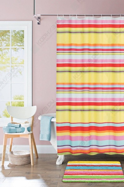 Коврик для ванной комнаты Саммер стрипс Summer stripes