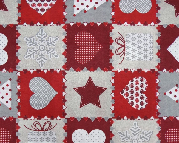 Штора на тесьме "New love"