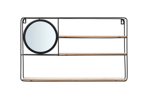 Подвесная полка-зеркало Горизонт