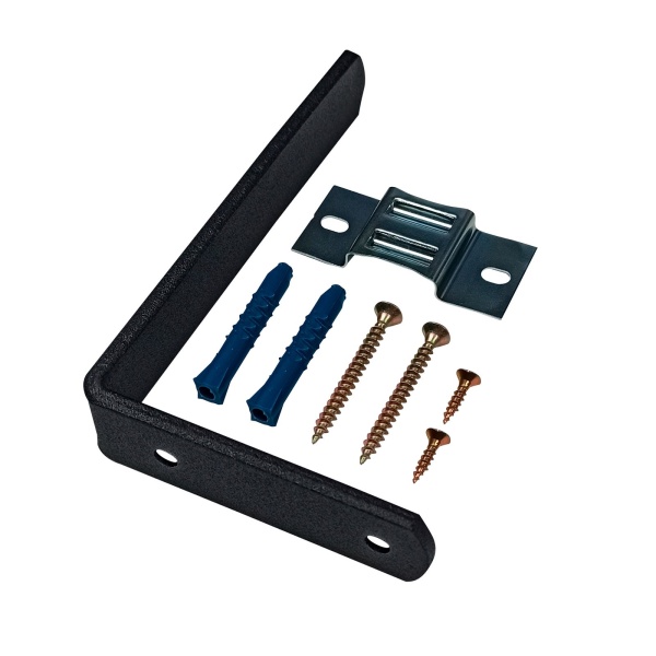 Стеновой держатель для шины, металл, 15 см Стеновой держатель для шины, металл, 15 см