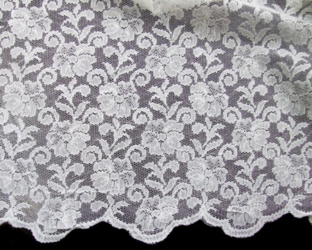 Тюль на тесьме "Lady-XL" 600х260 белый