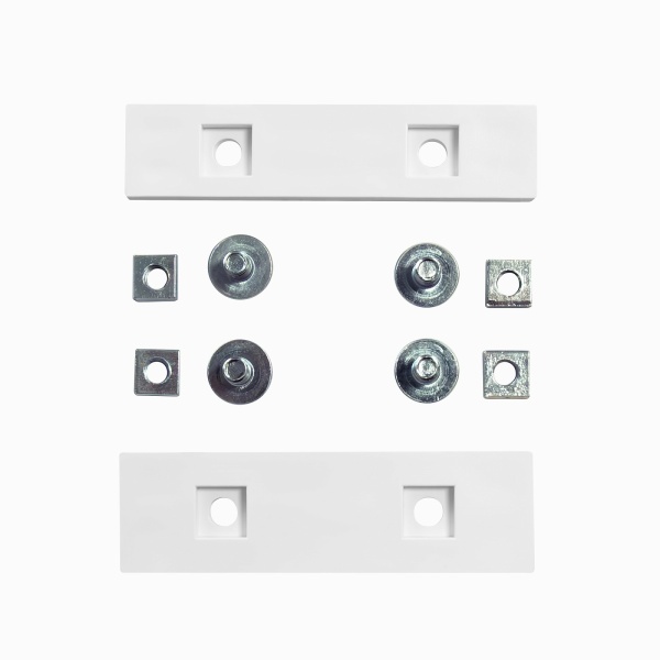 Соединитель для трехполосного профиля, белый