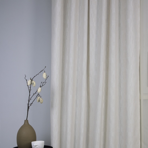 Штора на тесьме "Касия" 160х270 цвет крем