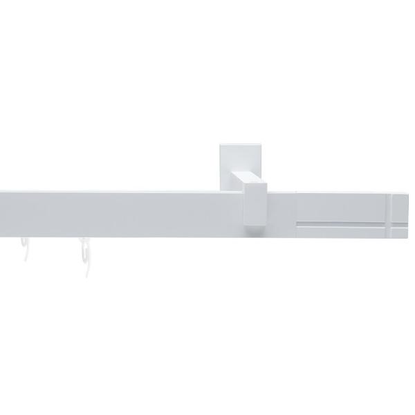 Карниз однорядный Хай-тек Белый 240 Лайн