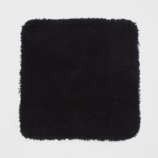 Коврик ВассерКРАФТ WasserKRAFT для ванной 55х57 см Кеммель Блэк Kammel Black