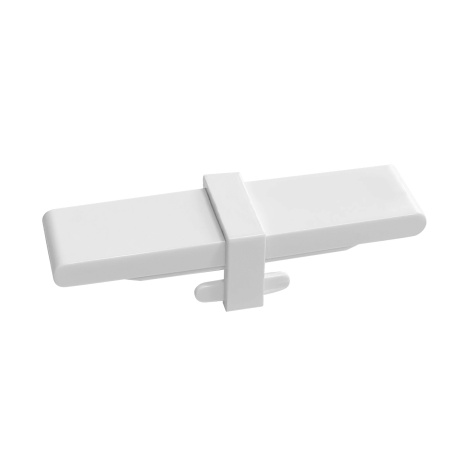 Соединитель для металлического однополосного профиля, белый