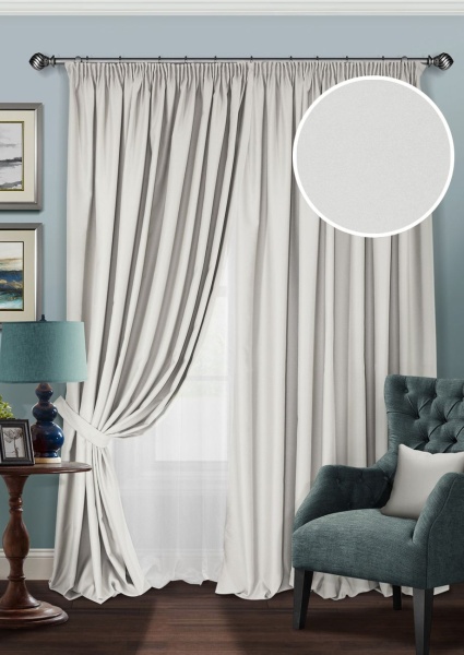 Комплект штор Блэкаут "Blackout-SH" 440х270 белый