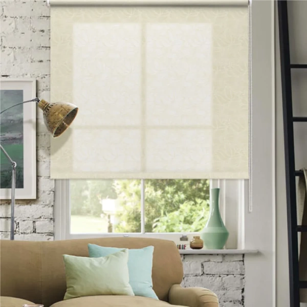 Рулонная штора Аннета, Кремовый, 37х160