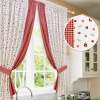 Комплект штор для кухни "Red Karen" 2 портьеры 175x175см