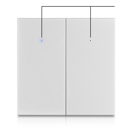 Умный Zigbee выключатель ROXIMO, однокнопочный, золотой, SZBTN01-1G
