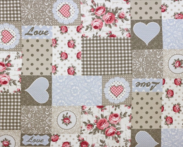 Комплект штор на тесьме "Лав Love -S" 272х175