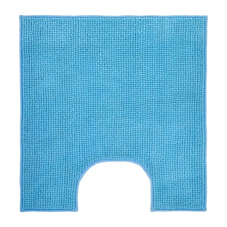 Коврик Vortex под унитаз 60х55 SPA цвет голубой