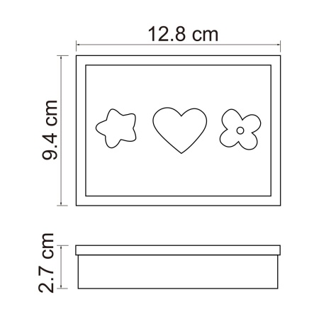 Мыльница Lossa K-3429