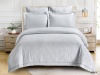 Постельное белье Евро Cleo Soft Cotton цвет белый