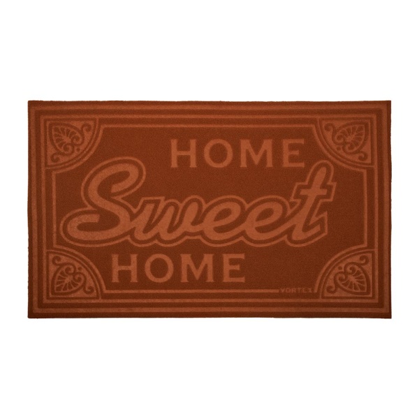 Коврик ВОРТЕКС VORTEX придверный 45х75 COMFORT Хоум Свит Хоум Home Sweet Home