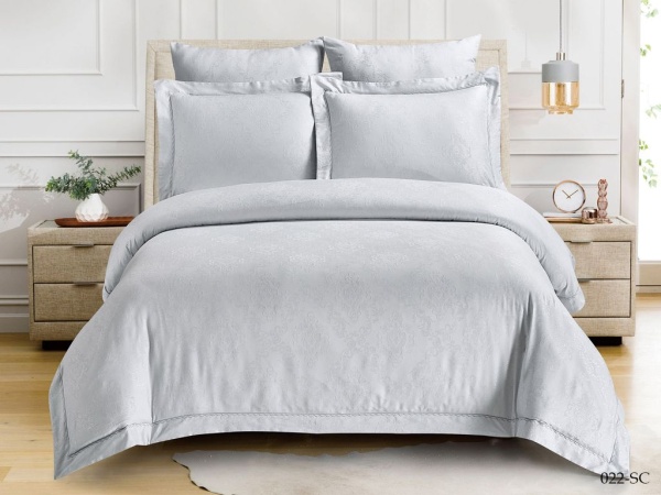 Постельное белье Двуспальное Cleo Soft Cotton цвет белый