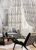 Комплект штор на тесьме "Rapsodia - S" 2 шторы 276х270, тюль 600х270 с узором
