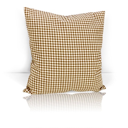 Подушка декоративная на молнии 40х40 см Kimberly клетка