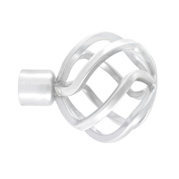 Наконечник "Шар плетеный", Жемчуг , Ø16мм