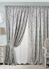 Комплект штор на тесьме "Vera" 2 шторы 200х270, тюль 450х270 светло-серый