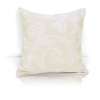 Подушка декоративная на молнии 40х40 см Viona цвет молочный