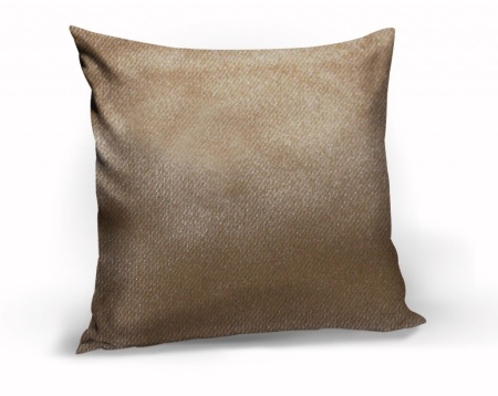 Подушка декоративная на молнии 40х40 см Lindor цвет  светло-коричневый