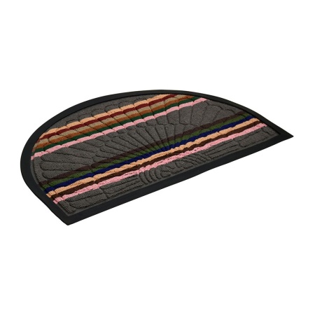 Коврик VORTEX рельефный 45х75 COMFORT цвет серый