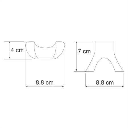 Крючок двойной Berkel K-6823D