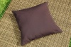 Подушка декоративная на молнии 40х40 см Brown цвет коричневый