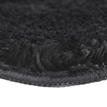 Коврик ВассерКРАФТ WasserKRAFT для ванной 57х90 см Кеммель Блэк Kammel Black