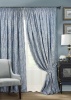 Комплект штор на тесьме "Stone" 2 шторы 200x270, тюль 450х270 синий светлый