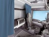 Комплект автоштор и карниза спального места Блэкаут - авто SK 240х160 (цвет: Синий)