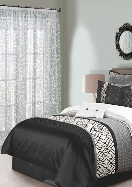 Штора на тесьме Murano-XL 600х265