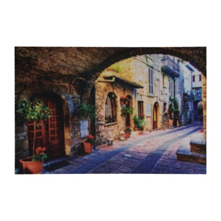 Коврик Vortex влаговпитывающий 40х60 Samba Старинная улочка