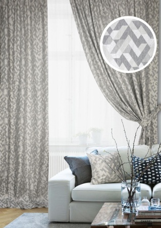 Комплект штор "Ivar" 2 шт 200х270, тюль 450х270