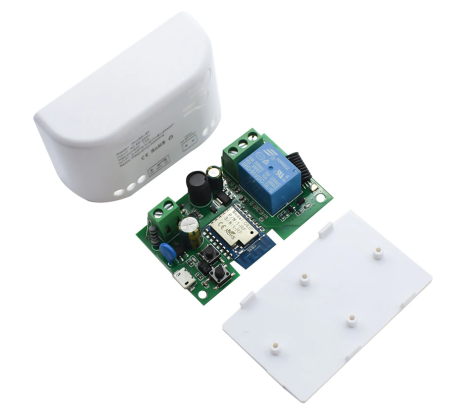 Умный модуль (реле) с сухим контактом и RF433МГц ROXIMO SRM10A003-RFA