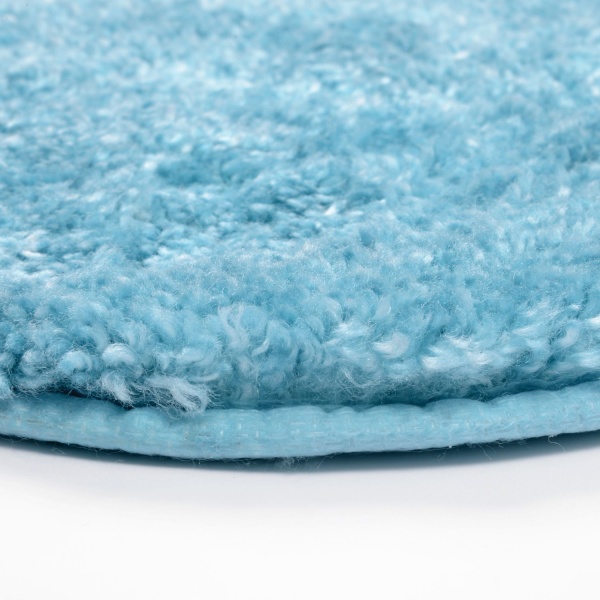 Коврик ВассерКРАФТ WasserKRAFT для ванной 55х57 см Верн Текуойз Wern Turquoise