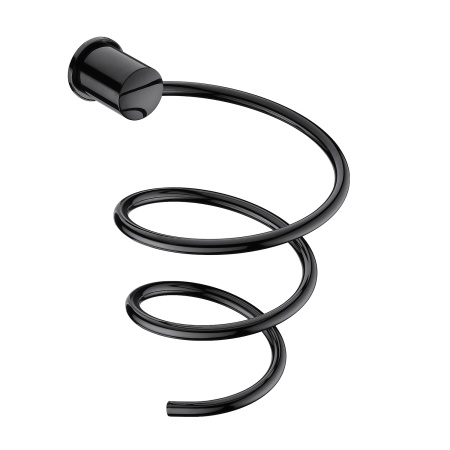 Держатель фена K-1080POLISHED BLACK 