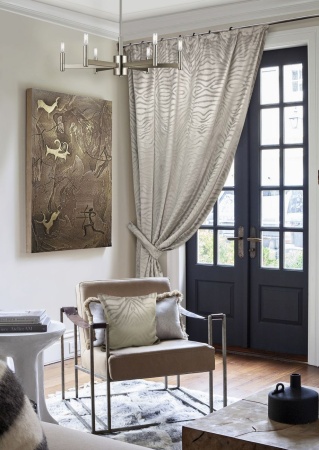 Штора на тесьме 136х270 см Dora с подхватом