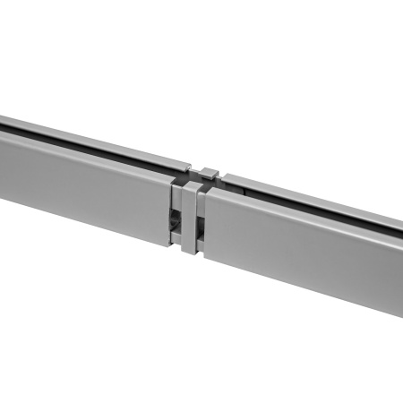 Соединитель для усиленного однополосного профиля, серый