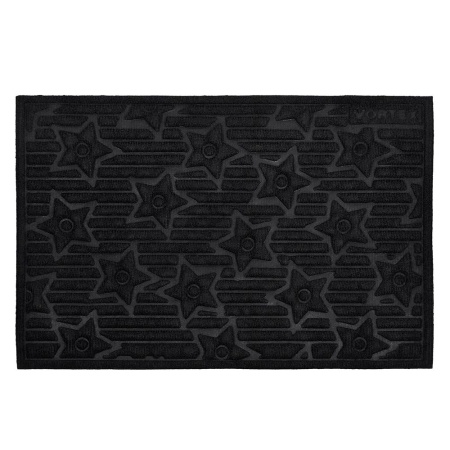 Коврик Vortex придверный рельефный 40х60 цвет черный